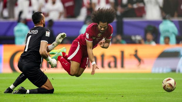 Pelanggaran Ablera terhadap Afif mengakibatkan Qatar mendapat penalti ketiga.
