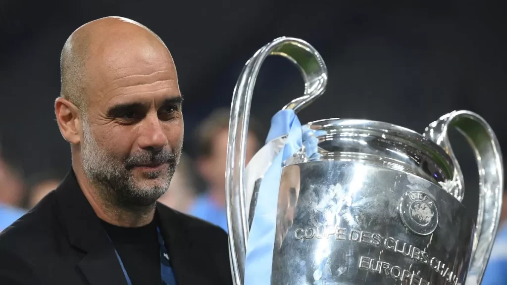Pelatih Manchester City Guardiola memenangkan Liga Champions, gelar Liga Champions ketiganya sebagai pelatih kepala